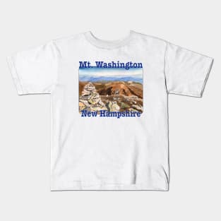 Mt. Washington, New Hampshire Kids T-Shirt